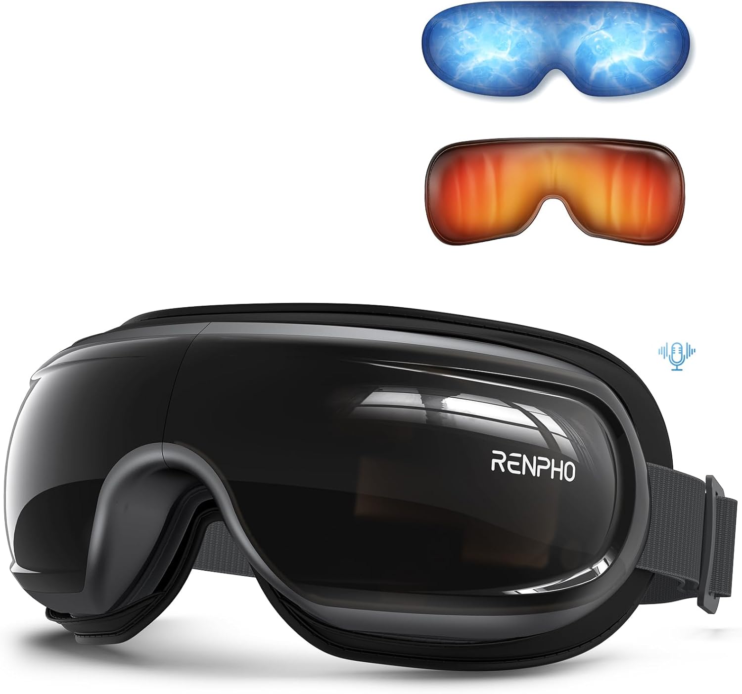 Renpho Eye Massager With Heat And Cooling For Migraines Eyeris