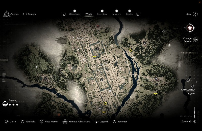 Assassins Creed Shadows Map