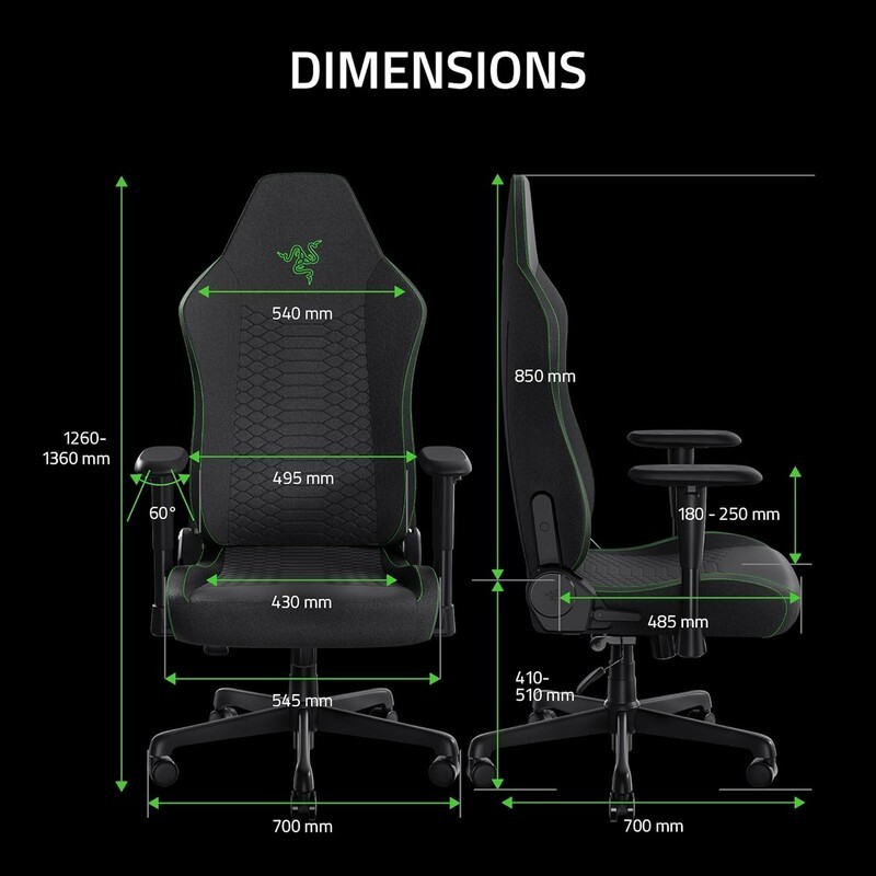 Razer Official Dimensions