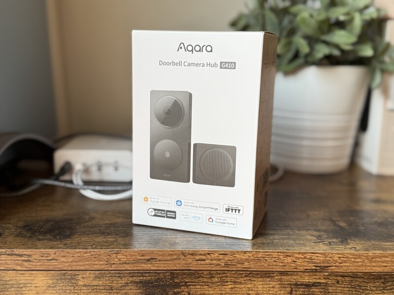 Aqara Doorbell Cambera Hub G410 Hero In Box