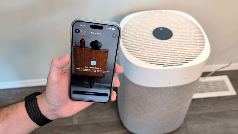 Setup Connect To Device Home Screen