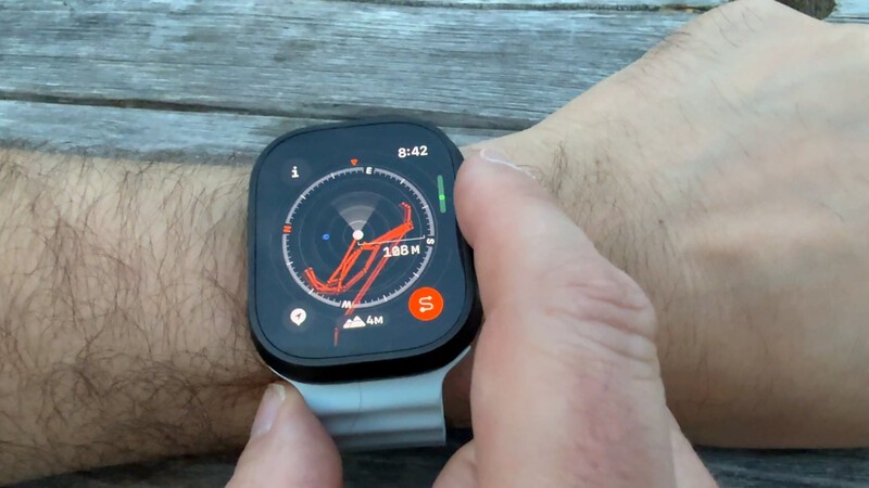 Apple Watch Ultra 2 Backtrack Zoom Out