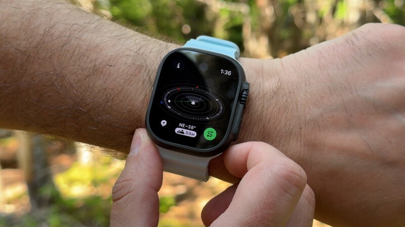 Apple Watch Ultra Hiking Compass