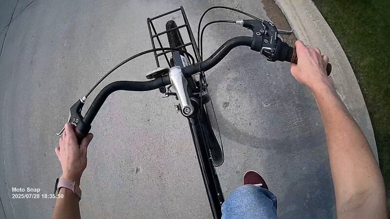 Motosnap Cam Pov Handles Of Bike