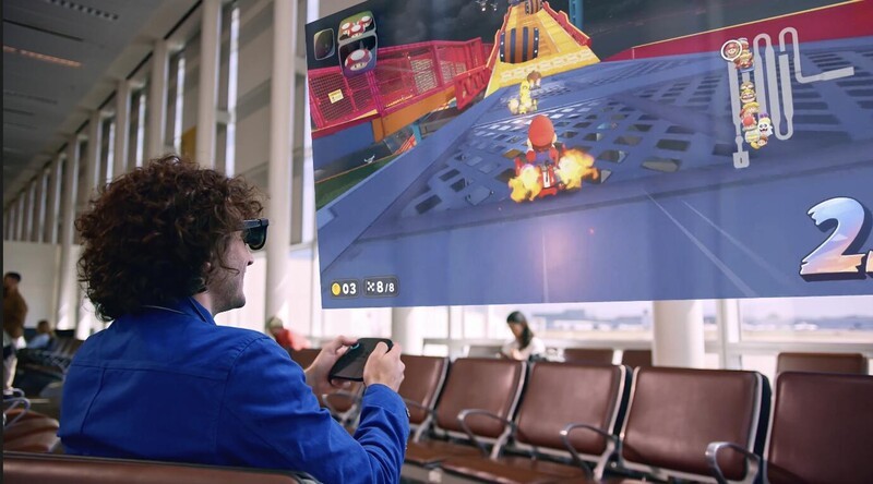 Switch gaming on Viture Pro