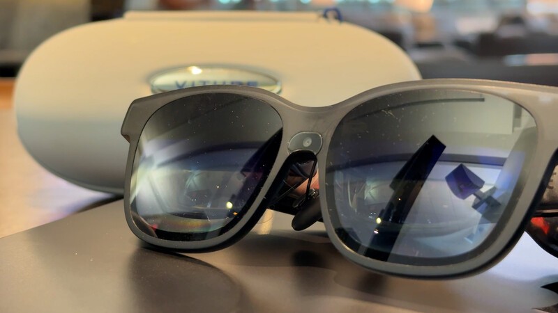 Viture Pro Camera Airport