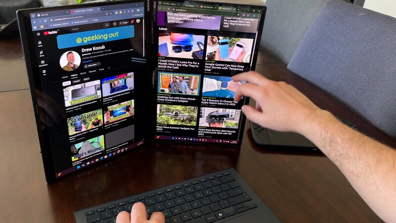 Zenbook Duo Book Mode