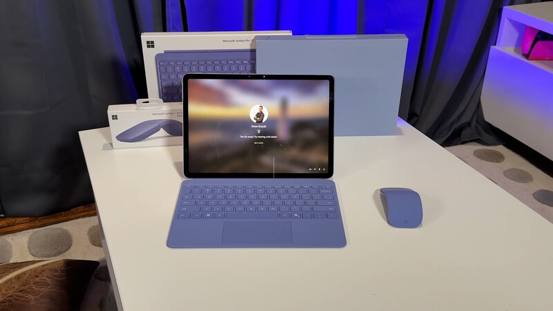 Surface Pro Lock Screen