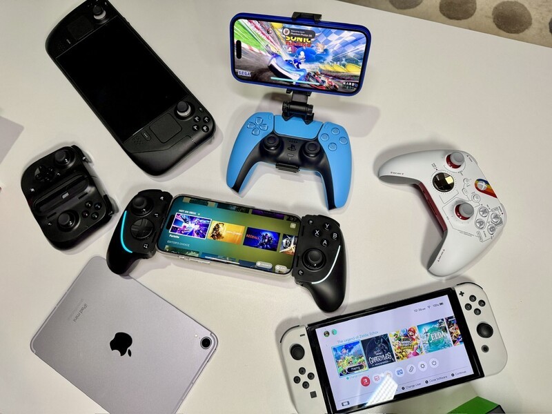 Various mobile gaming options