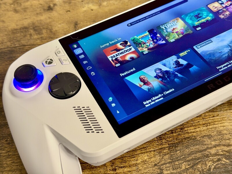 Ally X Xbox Menu