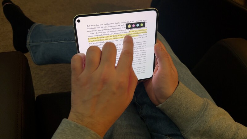 Fold Reading Highlight