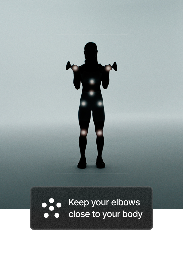 Mid-workout form analysis