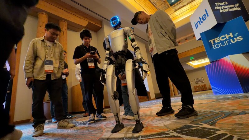 Robot Low Angle