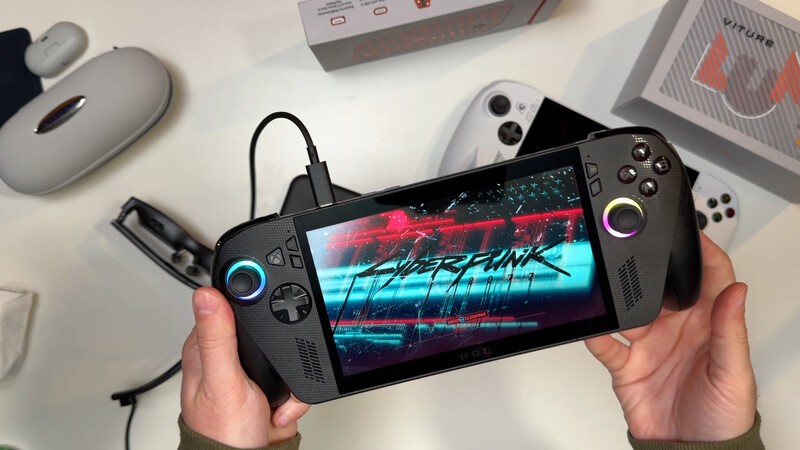 Cyberpunk Viture Luma Hero Plug In Rog Xbox Ally