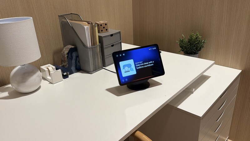 Echo Show 11 Office Hero Bedtime