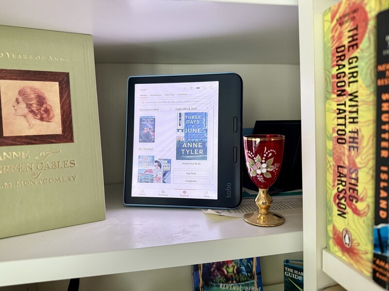 Kobo Discover Tab Bookshelf