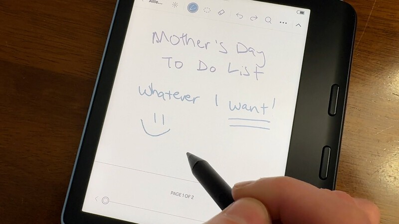 Kobo Mothers Day Note