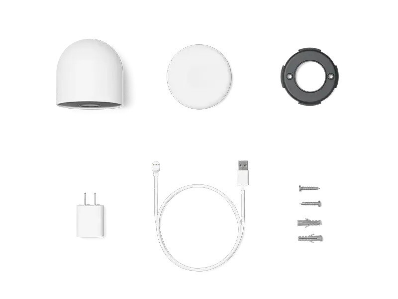 Nest Cam Outdoor Wired Box Componenets