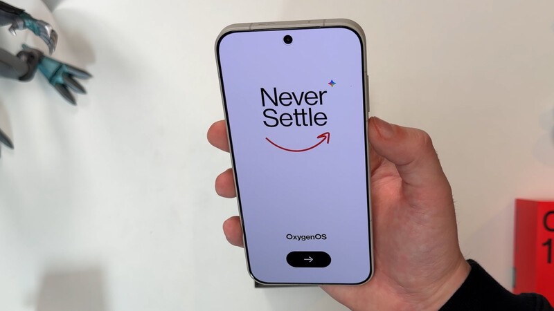 Oneplus 15 Hero Never Settle