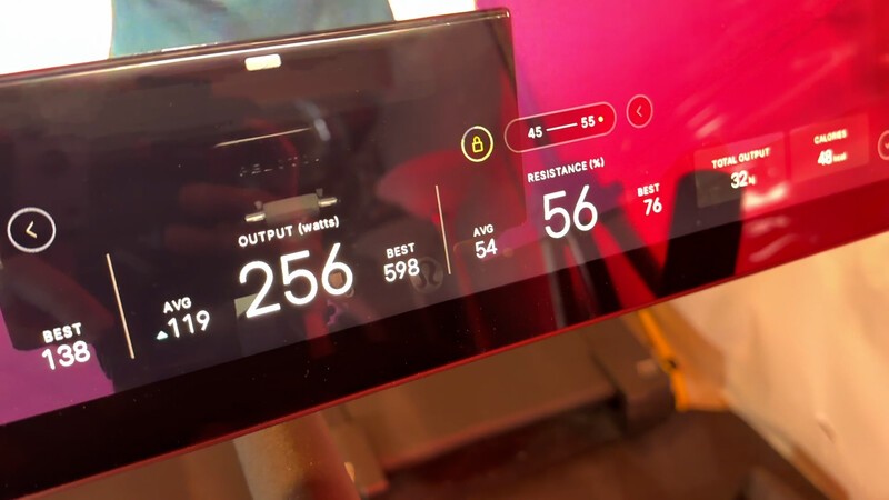 Peloton Screen Metrics Mid Resistance