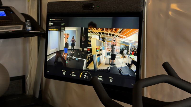 Screen With Box And Rep Count