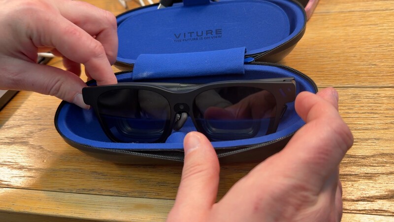 Glasses In Case Open