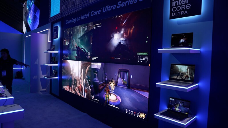Intel Gaming Wall
