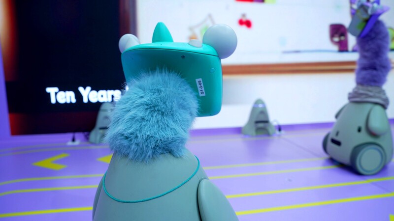 Ollobot Neck Fuzz Teal