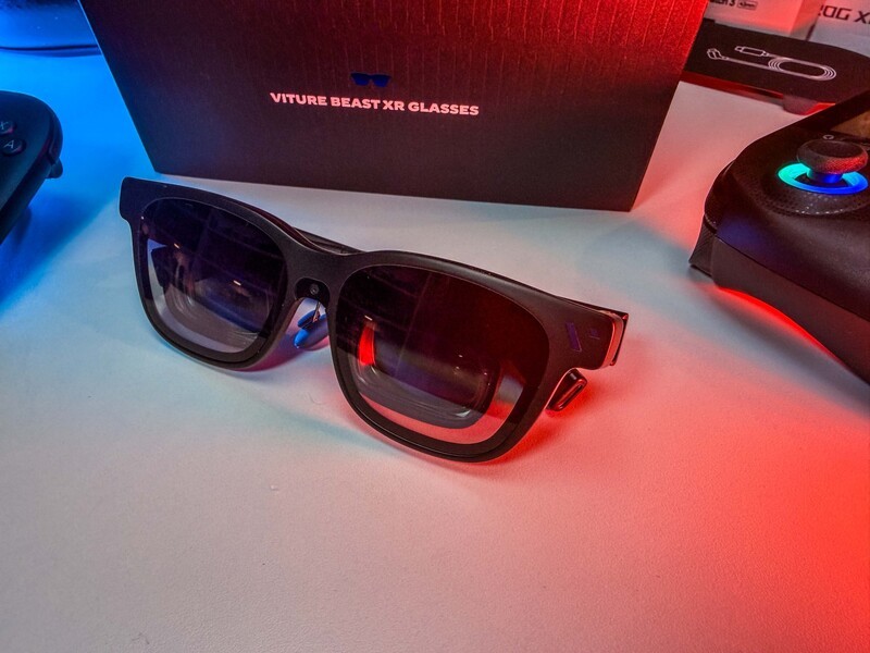 Viture Beast Stylized Orange And Blue