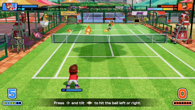 Mario Tennis Fever Luigi Vs Mario