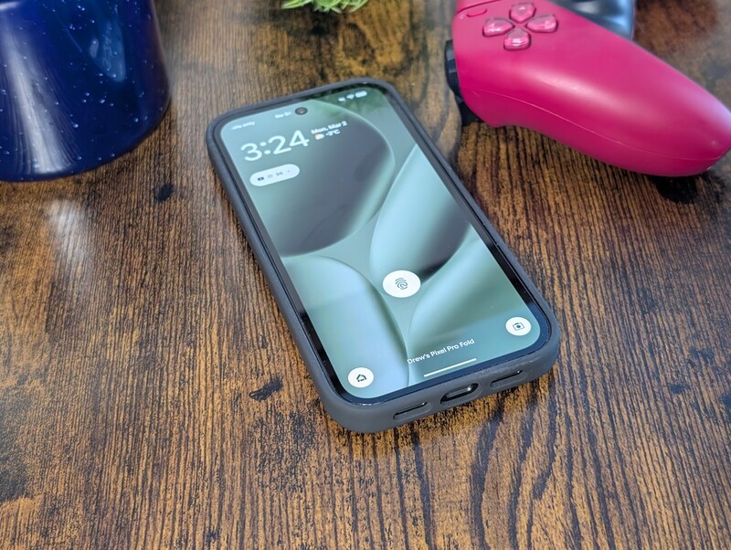 Pixel 10a Thumbprint Reader