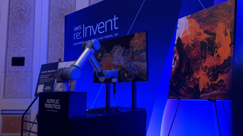 Robotic Painting Arm Wide