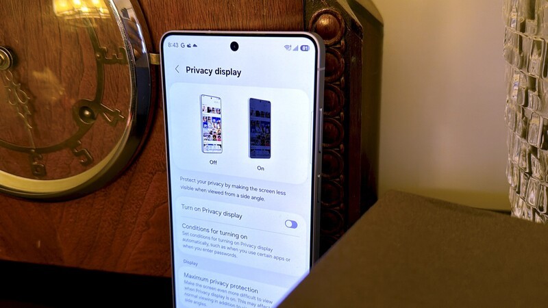 Privacy Display Demo Screen