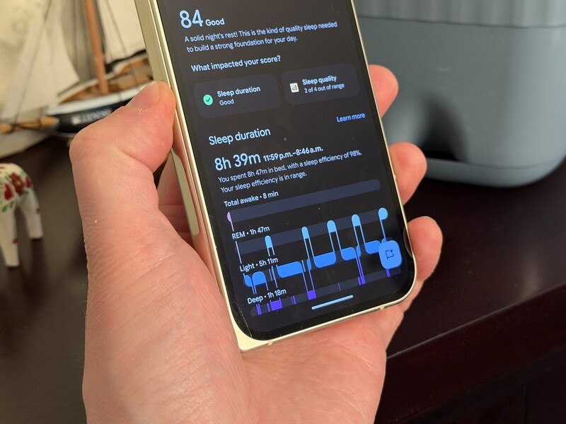Sleep Metrics Close Up