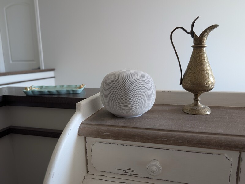 Google Home Speaker On Desk