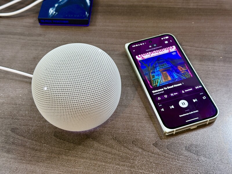 Google Home Speaker W Audiobook