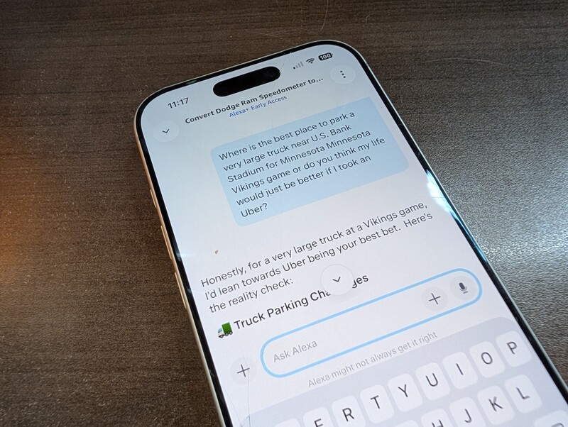 Alexa Parking Advice