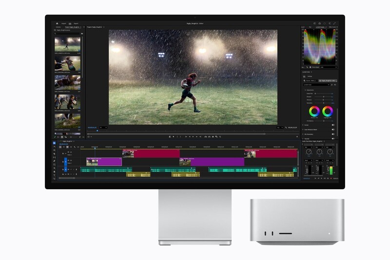 Apple Mac Studio Adobe Premiere