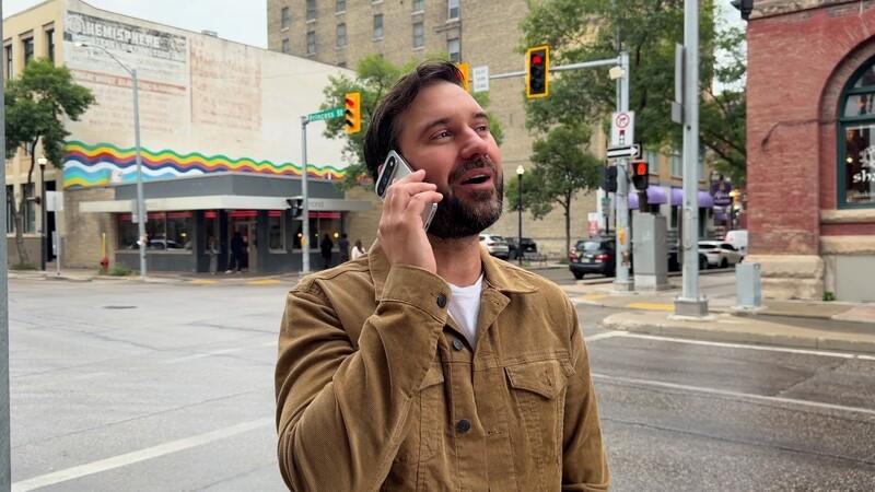 Drew Talking On Phone Google Pixel 11 Pro