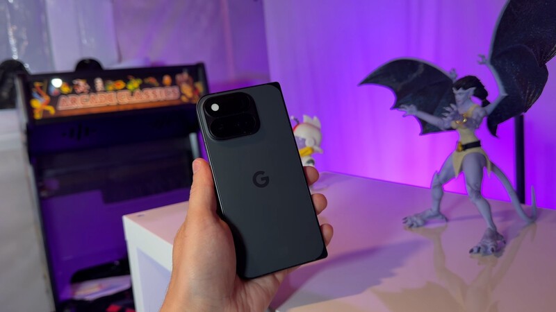 Pixel 11 Pro Fold Purple Wall Back