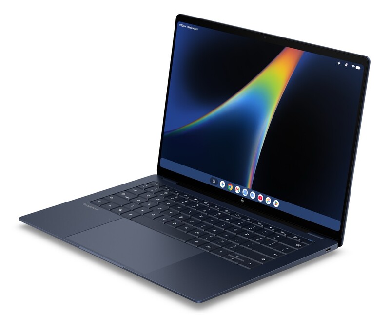 HP 14 inch Aluminium Premium Book 14c-cf0000_Product__Product Only_Left facing