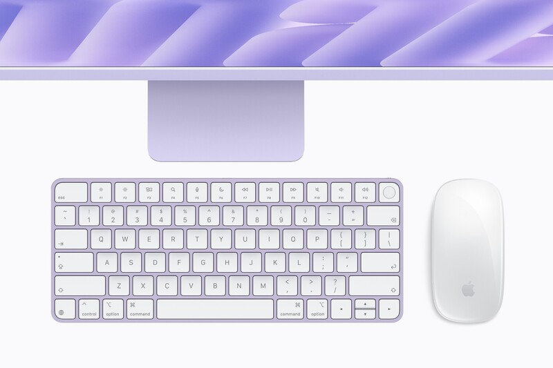 Apple Imac With M6 Color Matched Accessories