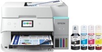 Epson Ecotank Et 4950 Wireless All In One Color Supertank Printer 18 Ppm 2.4 Colour Touchscreen Auto Document Feeder   White