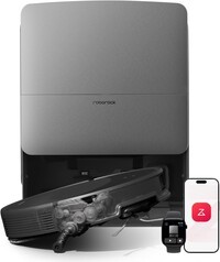 Roborock Saros 20 Robot Vacuum And Mop 3.46in Double Layer Threshold 36000 Pa 3.14 Ultra Slim Zero Tangling For Pet Hair 100 Hot Water Wash Ai Powered Smart Cleaning For Carpet Black