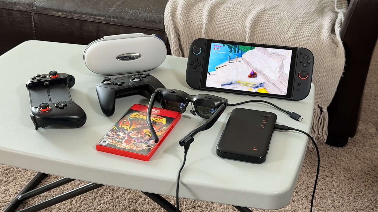Viture Pro Dock W Switch 2 And Donkey Kong