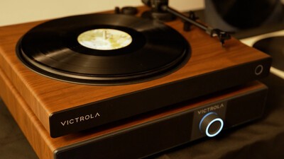 This Speaker Sits UNDER Your Turntable (And Won’t Ruin the Sound)