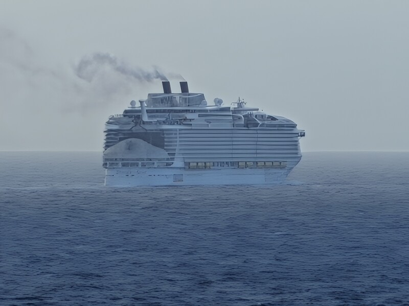 Oneplus 13 Cruise Ship Zoom Example