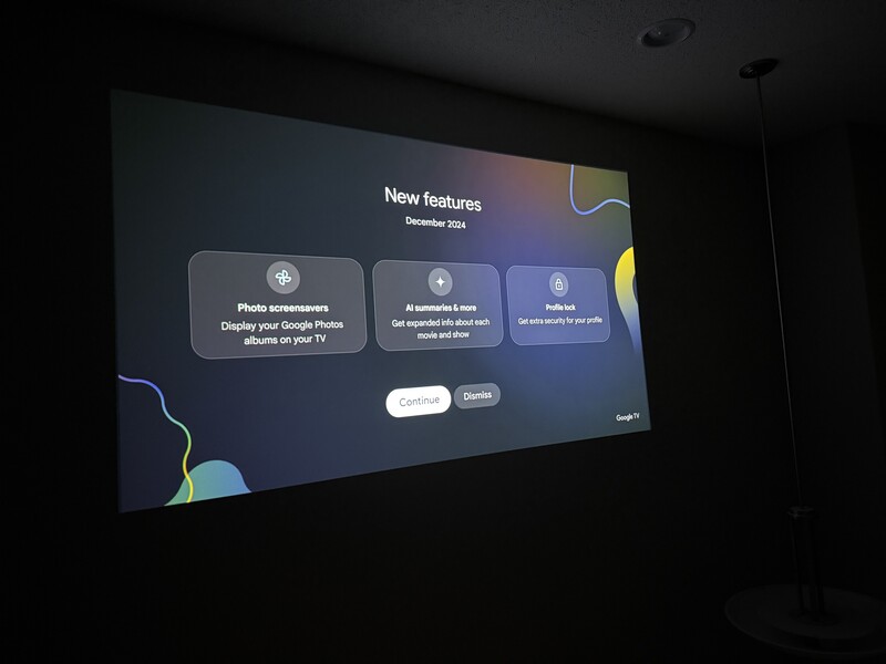 Google Tv Projector New Features