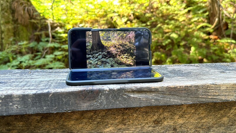 Pixel 9 Pro Fold Forest Folded